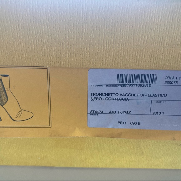 RARE Fendi Booties with fabulous heel. 6.5 - Picture 5 of 5